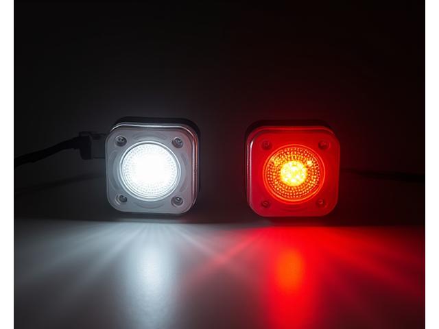 Compact USB Rechargeable Safety Lights